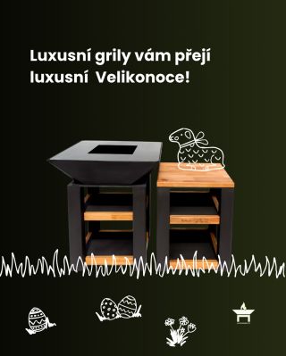 Velikonoce jsou tady! A my vám přejeme pohodové svátky plné smíchu, pohody a… šťavnatého grilování!🌷💛 Napište nám do...
